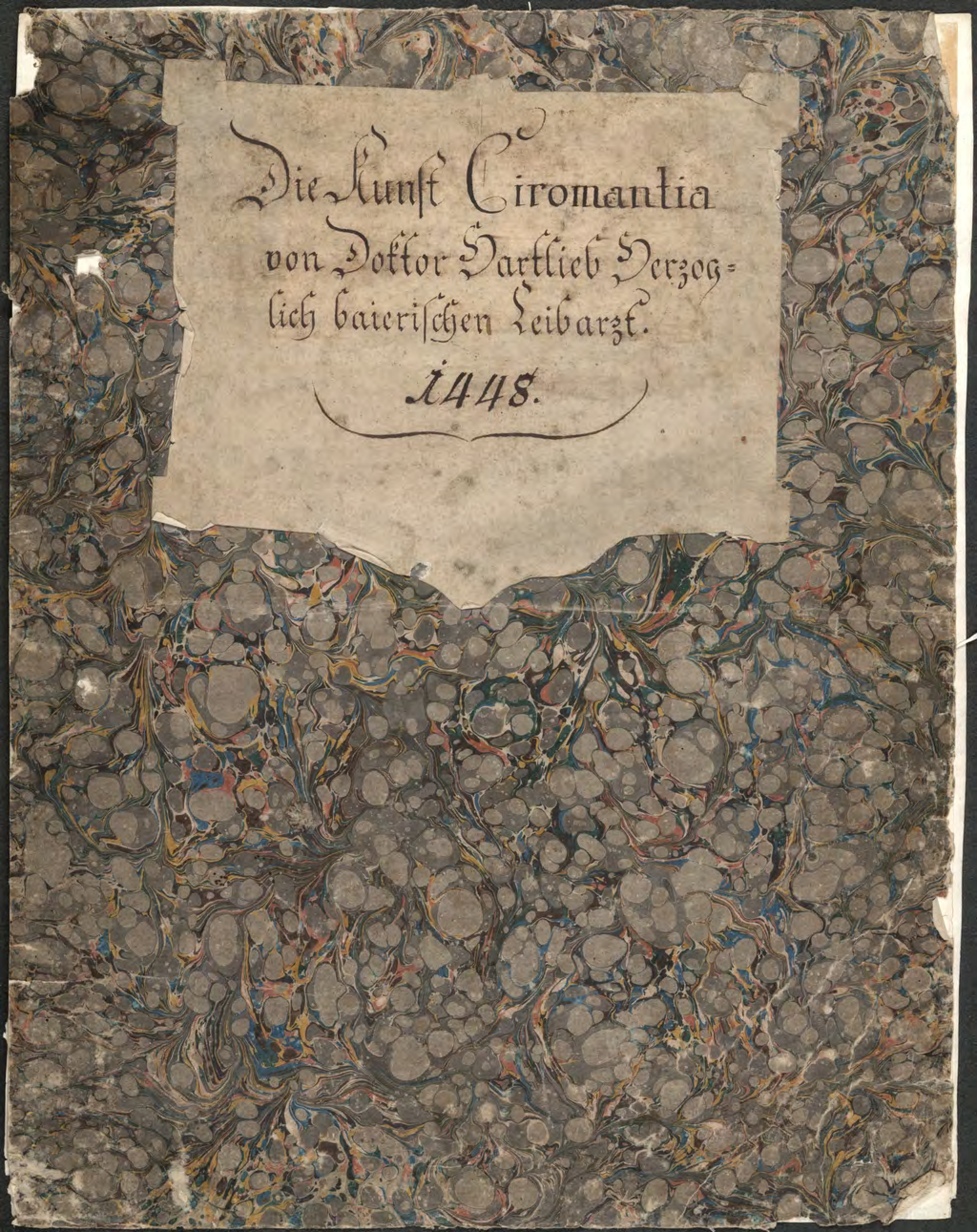 百科手稿包含寓言和医疗绘图.15世纪