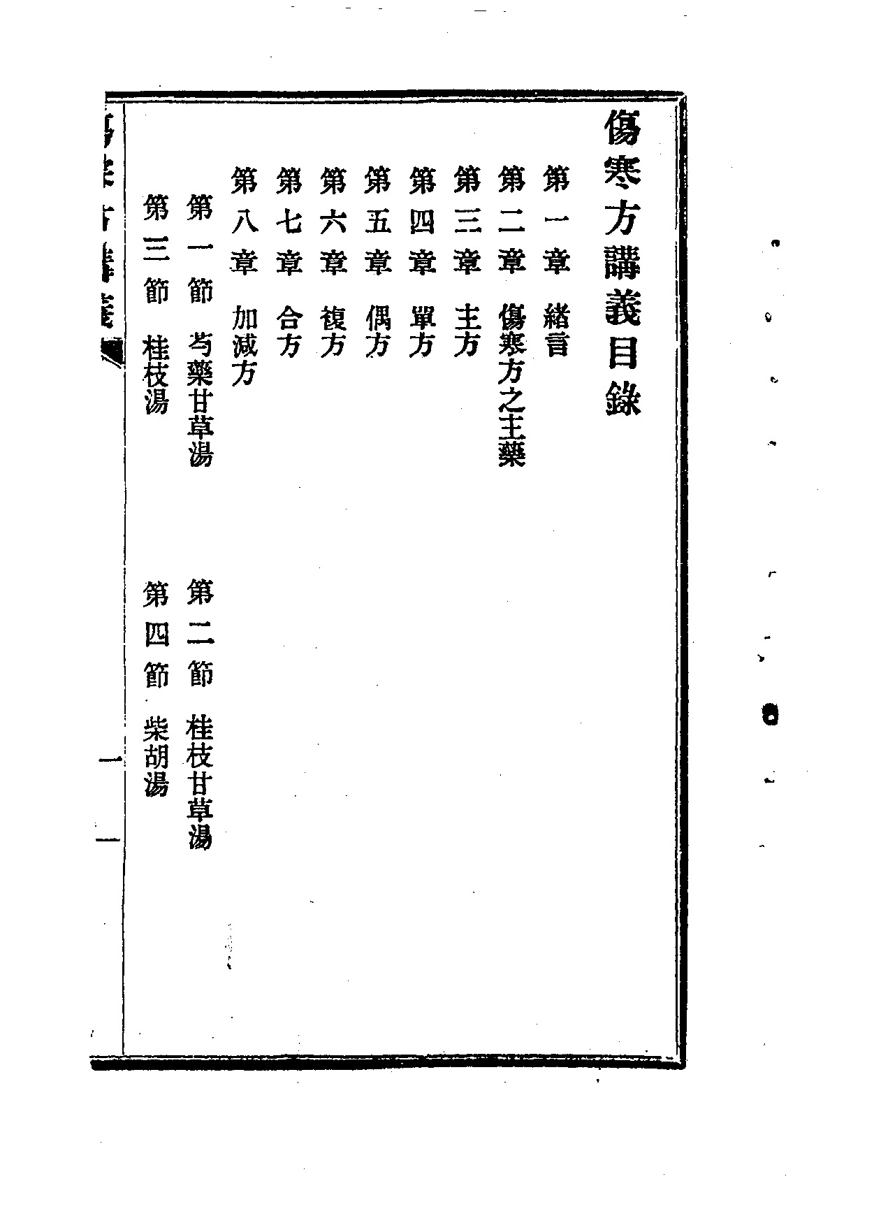 伤寒方讲义