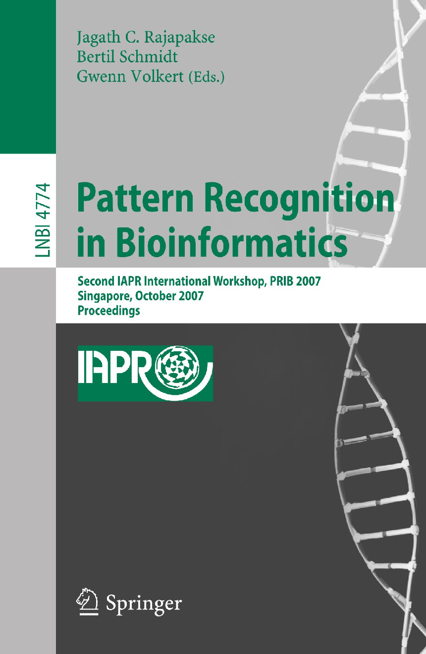 2007_Book_PatternRecognitionInBioinforma