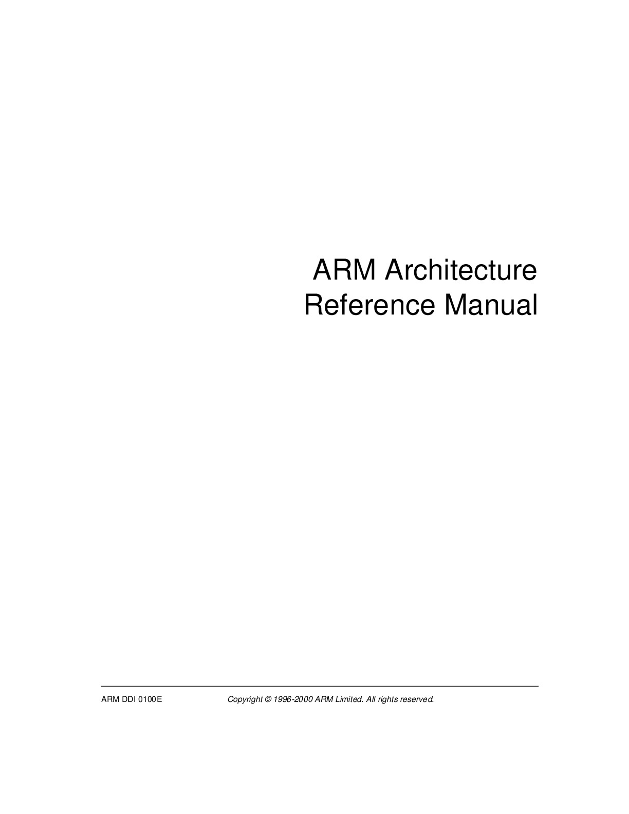 Arm_arch_ref