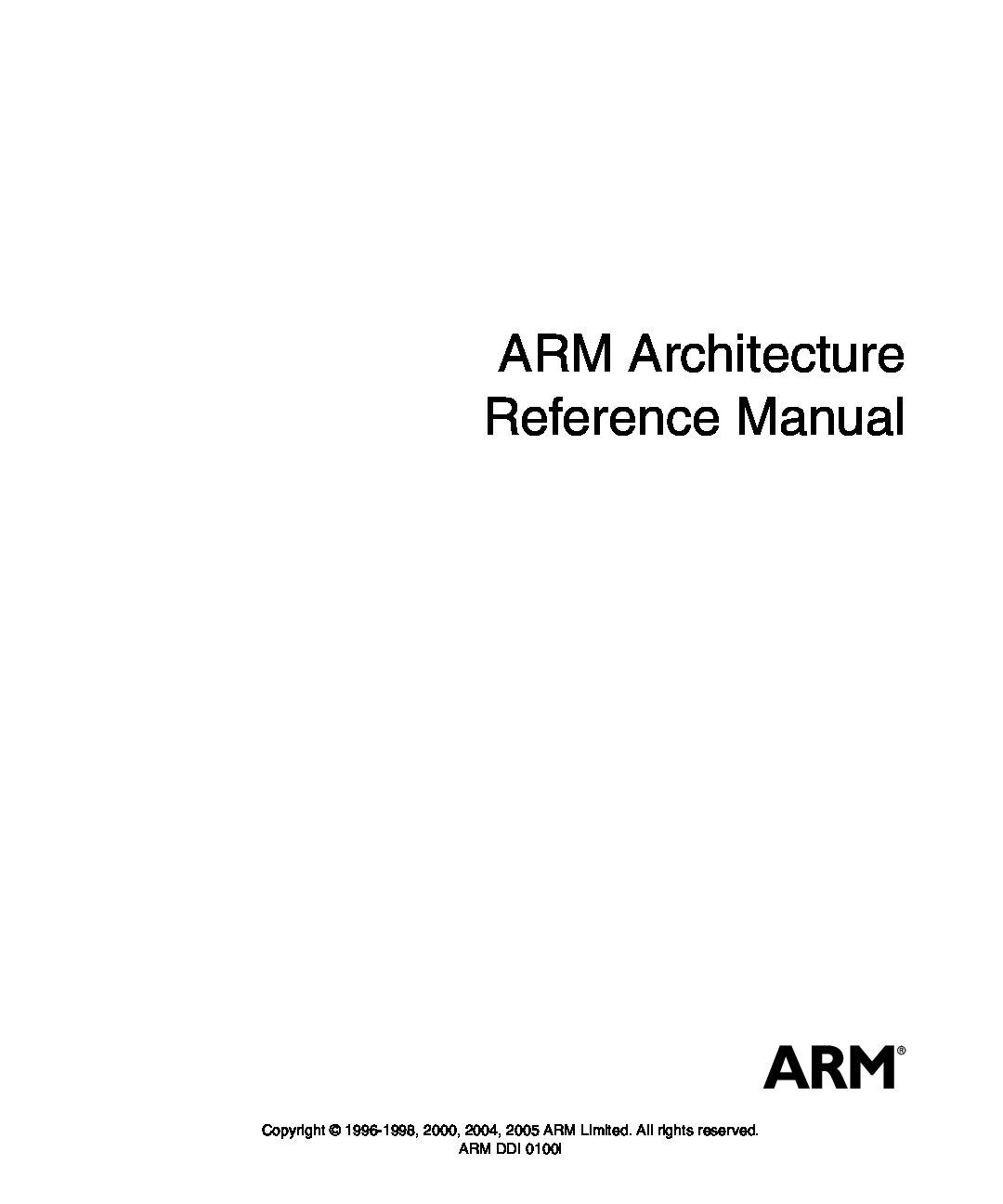 ARM-ARM_Architecture