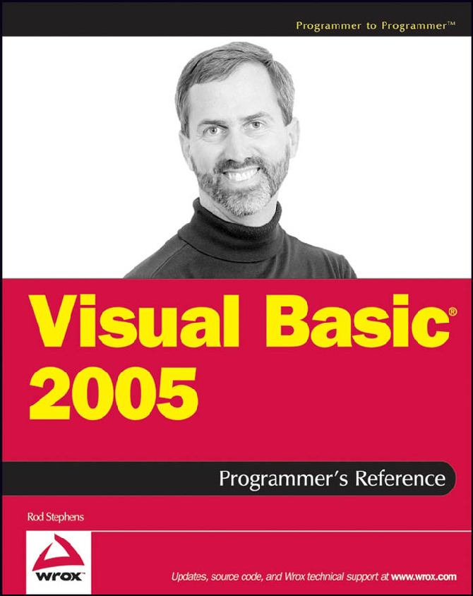 Visual Basic 2005 Programmer’s Reference 2005