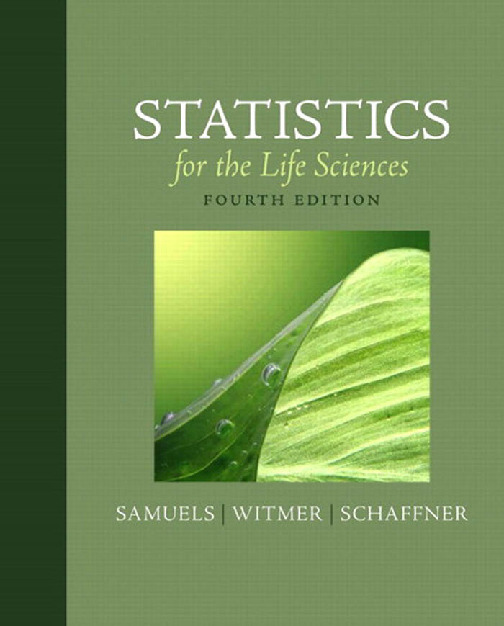 Samuels – Statistics for the Life Sciences 4th 2012