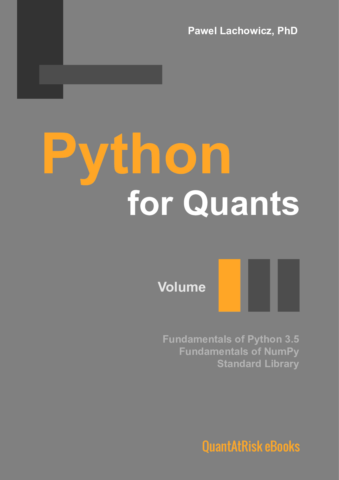 Python for Quants – Volume I