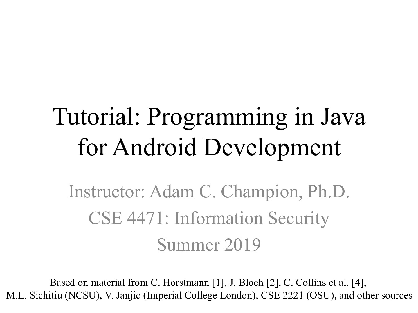 JavaAndroidProgramming