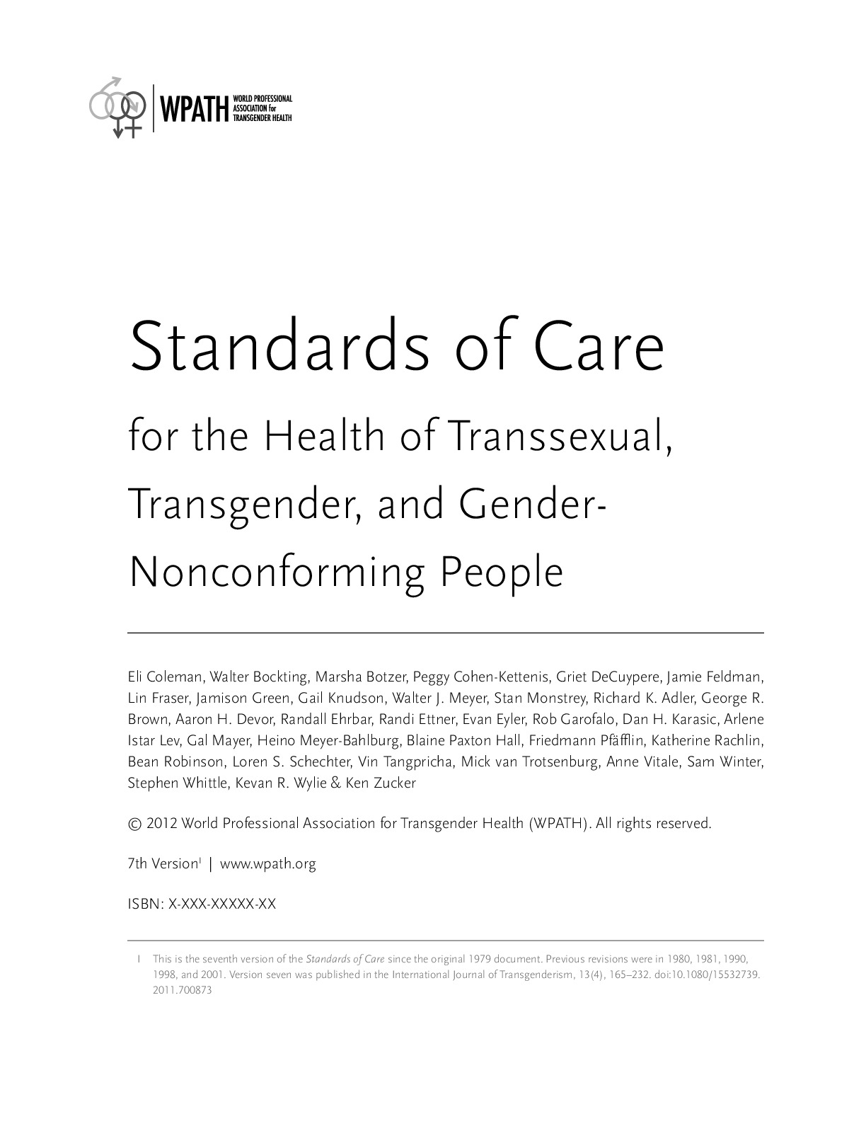 Standards of Care_V7 Full Book_English