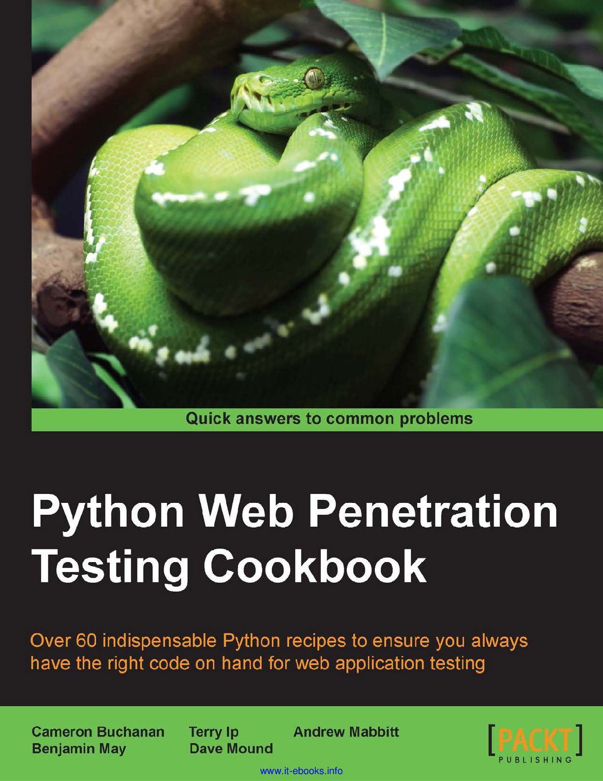 17. Python Web Penetration Testing Cookbook