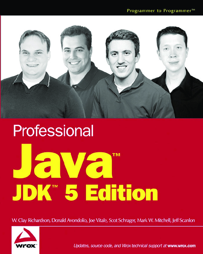 [JAVA][Professional Java, JDK 5 Edition]