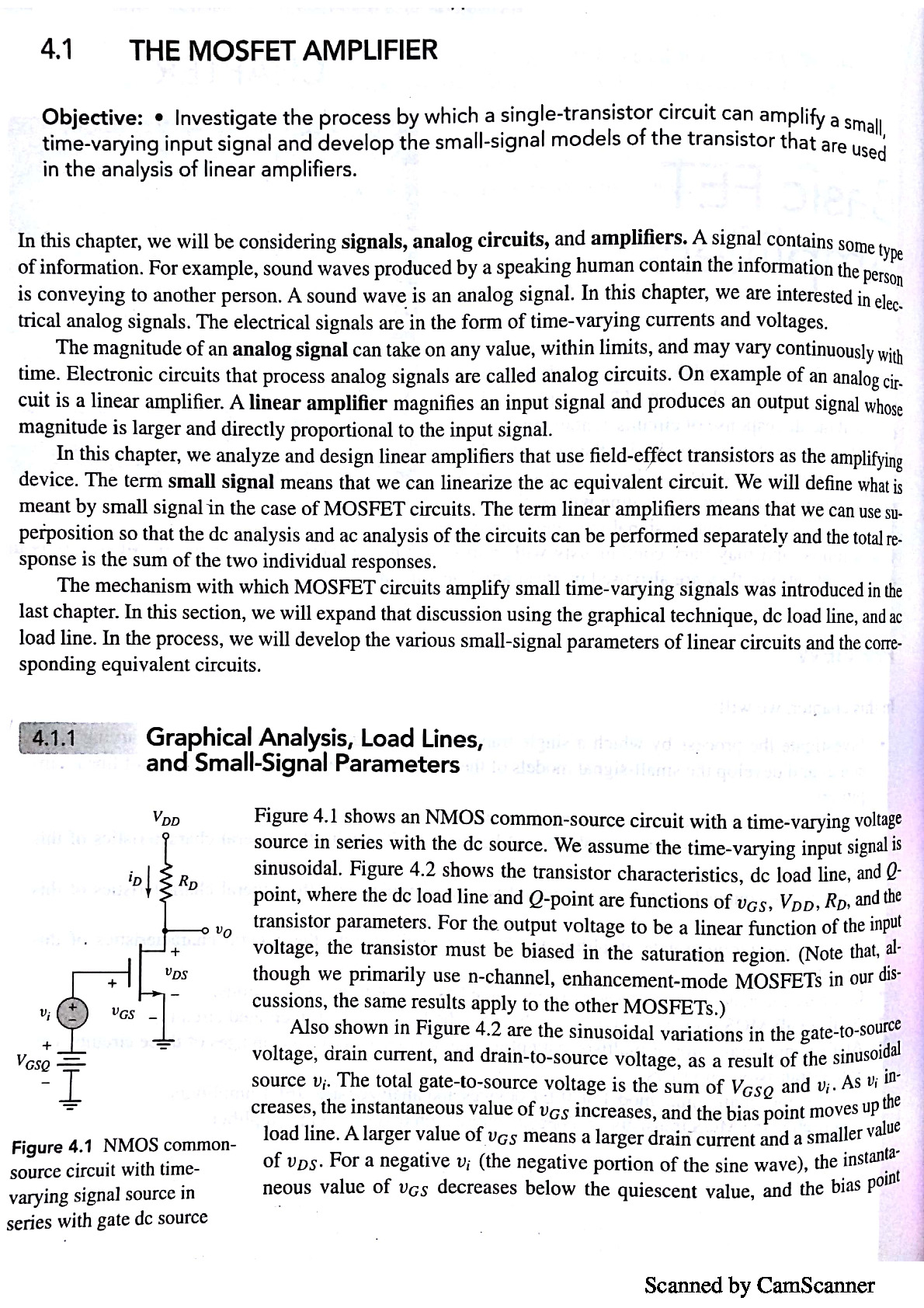 3.2 FET AC analysis