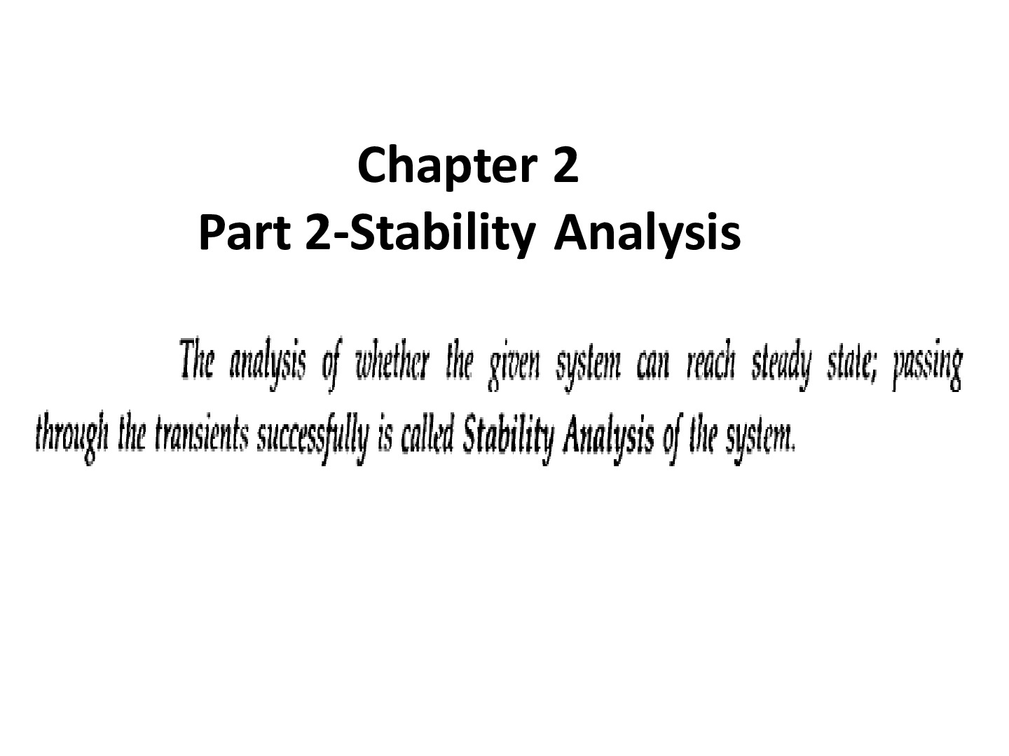 stability-analysis