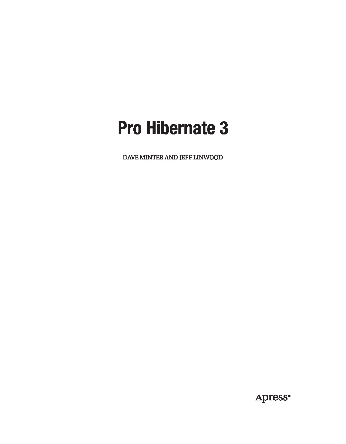 [JAVA][Pro Hibernate 3]