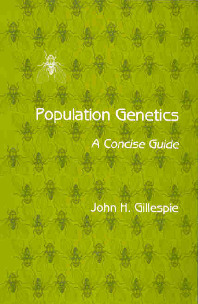 Population Genetics A Concise Guide – John H. Gillespie