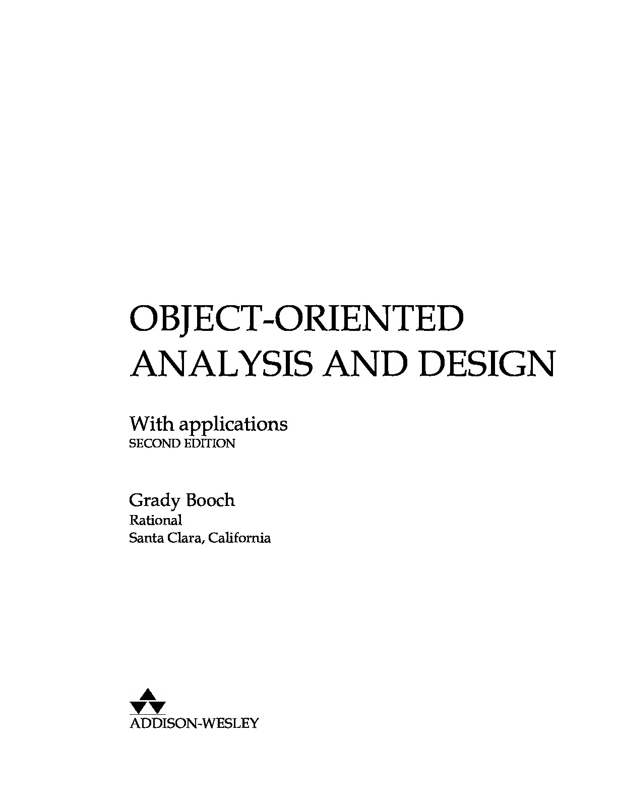 [OOP] object-oriented-analysis-and-design-with-applications-2nd-edition