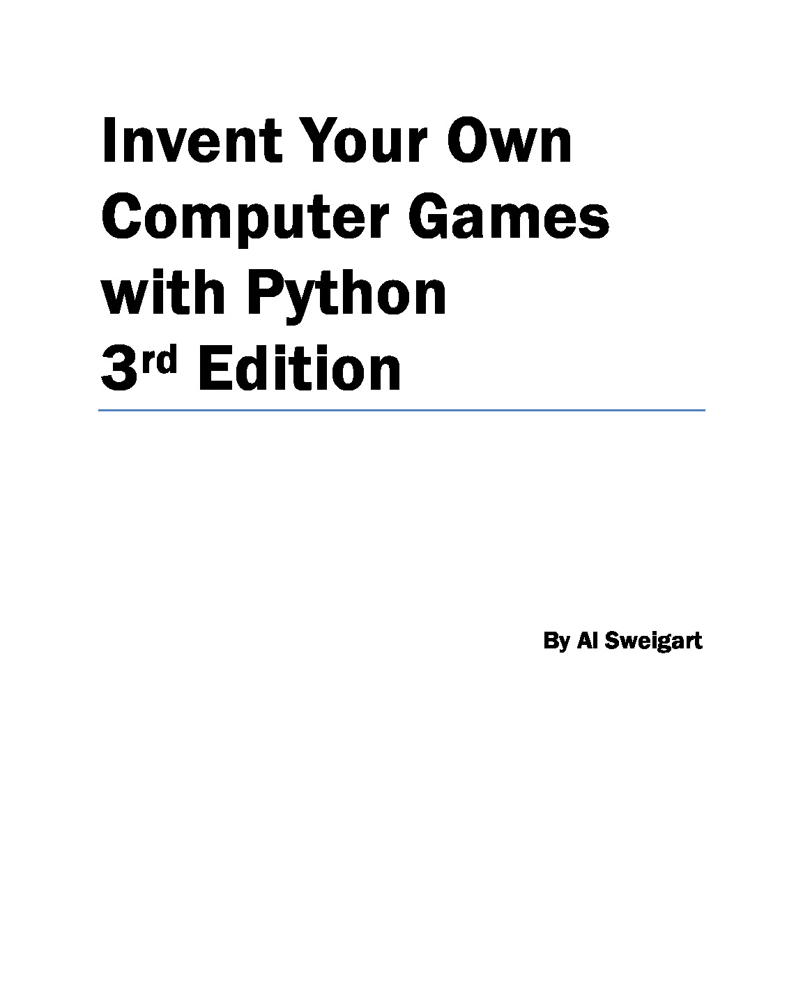 inventwithpython_3rd