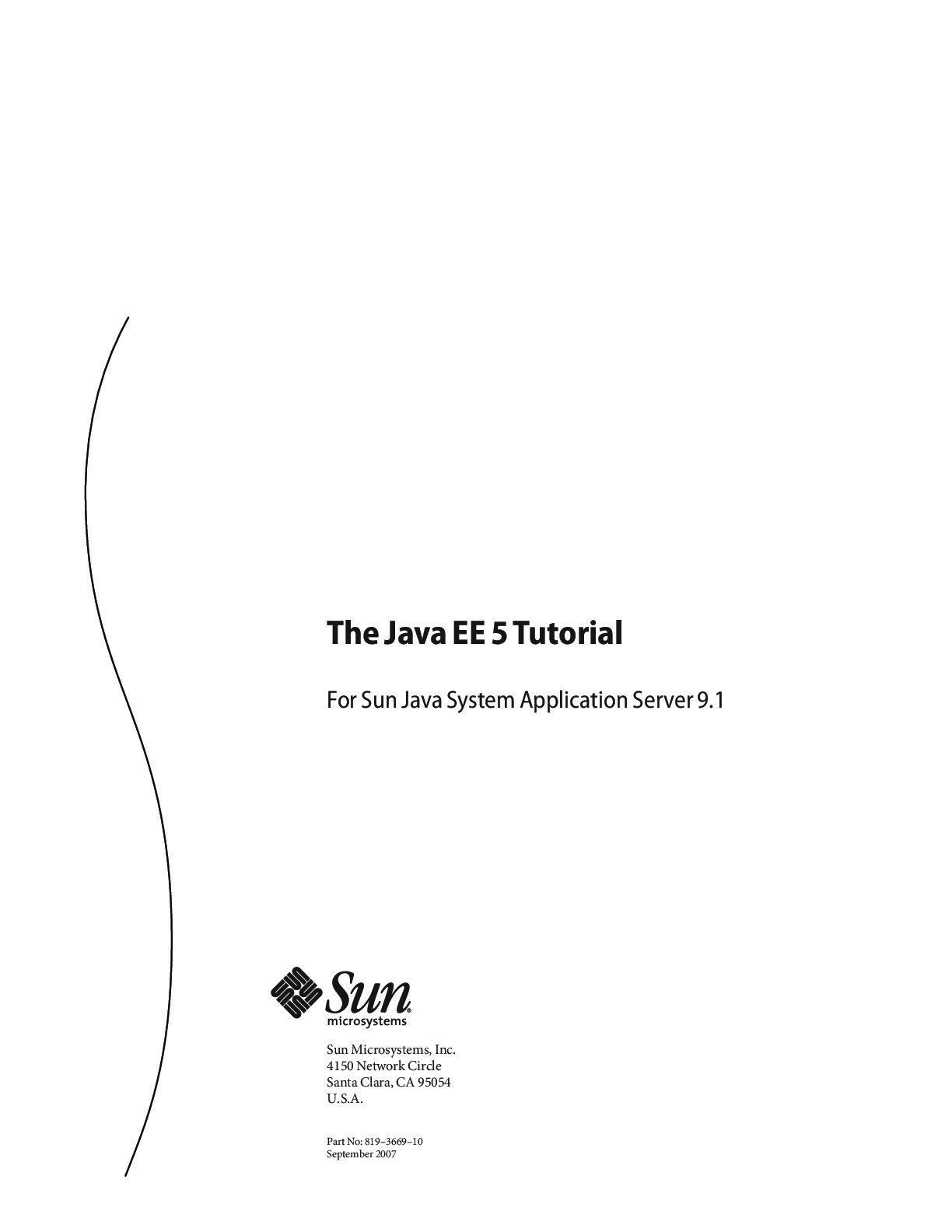 [JAVA][Java EE 5Tutorial APP 9.1]