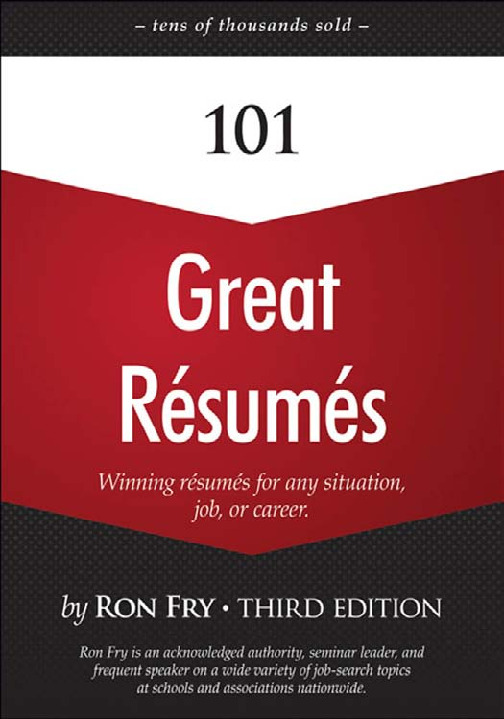 [INTERVIEW][101 Great Resumes by Ron Fry, 3rd Edition]