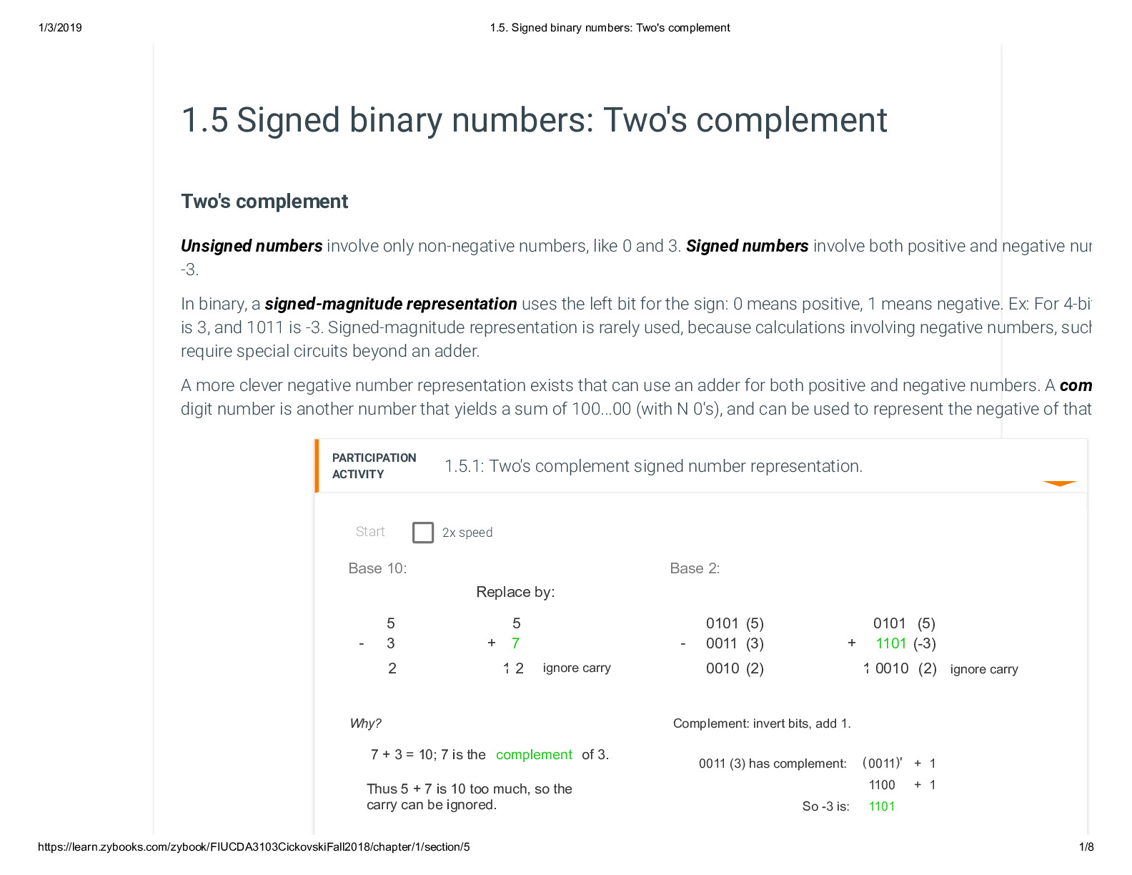 1.5. Signed binary numbers_ Two’s complement
