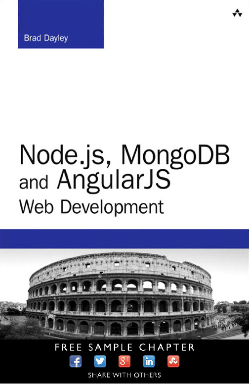 NodeJs MongoDB and AngularJS Web Development