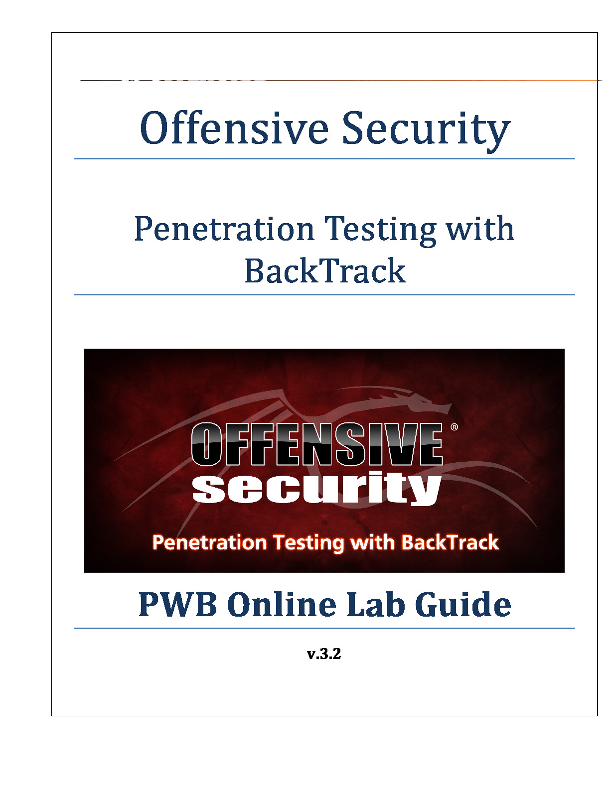 Offensive Security – Cracking the Perimeter