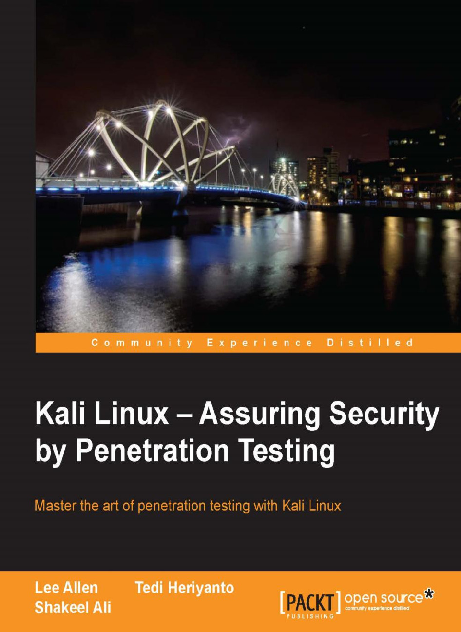 Kali Linux- Assuring Security by Penetration Testing – Allen, Lee