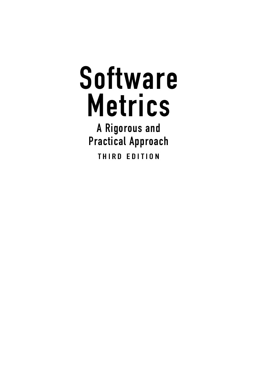 Fenton,Norman-SoftwareMetrics_A-Rigorous-and-Practical-Approach,ThirdEdition-CRC-Press