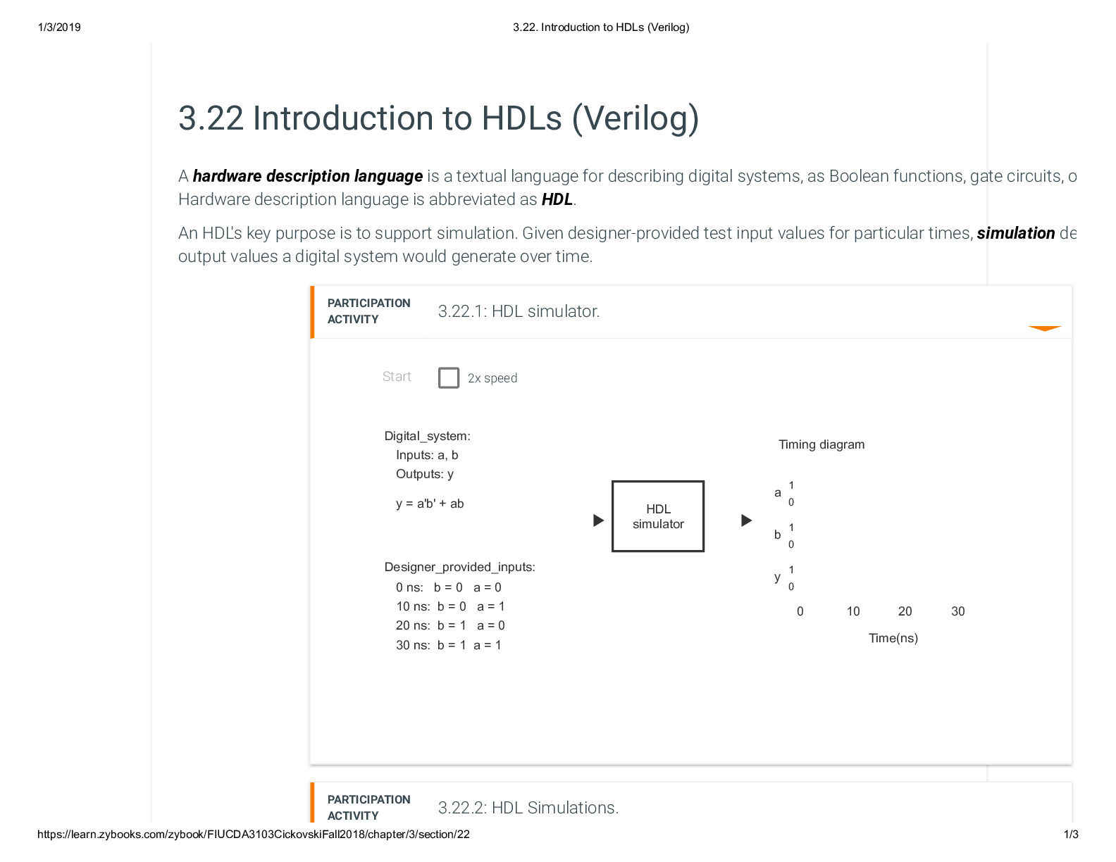 3.22. Introduction to HDLs (Verilog)