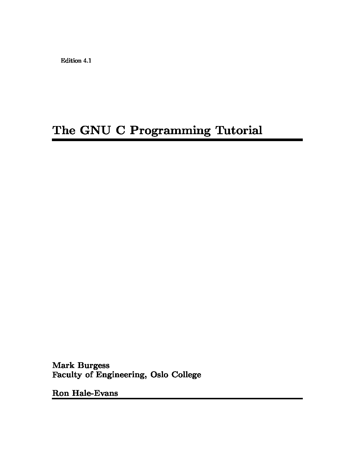 GNU_C_programming_tutorial