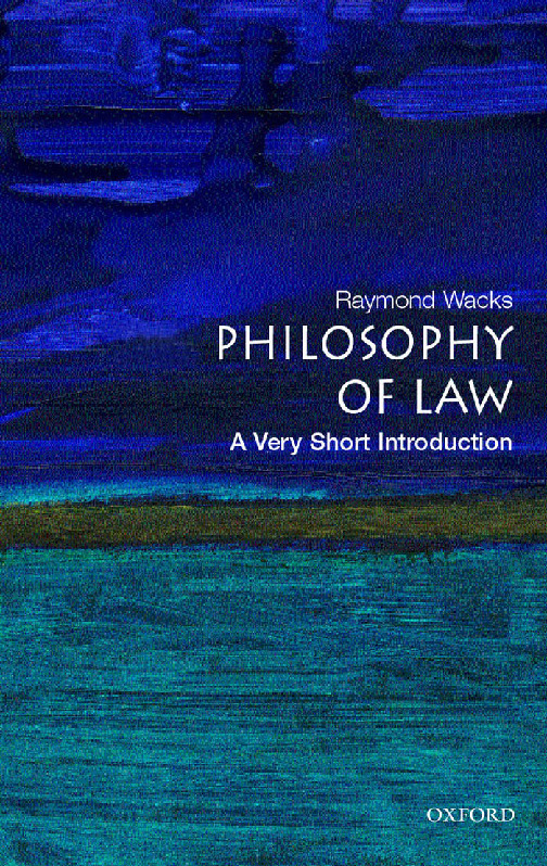 The Philosophy of Law_ A Very Short Introduction (Very Short Introductions) ( PDFDrive.com )