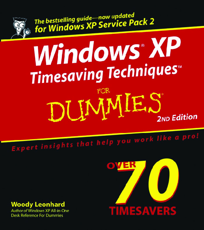 Windows XP Timesaving Techniques for Dummies 2nd Edition