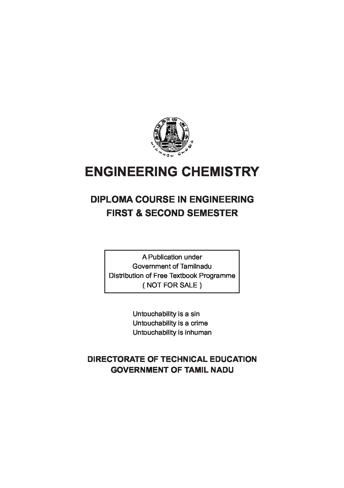 Engineering Chemistry