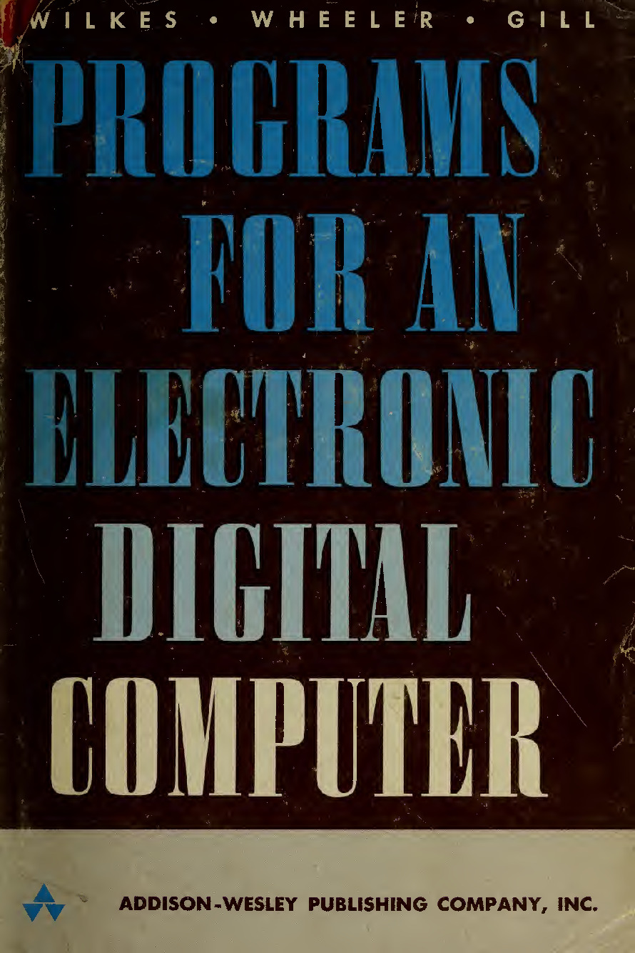 Programs for an Electronic Digital Computer