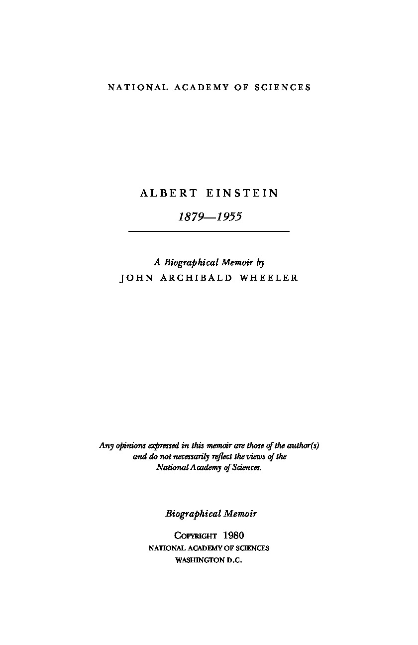 Albert Einstein