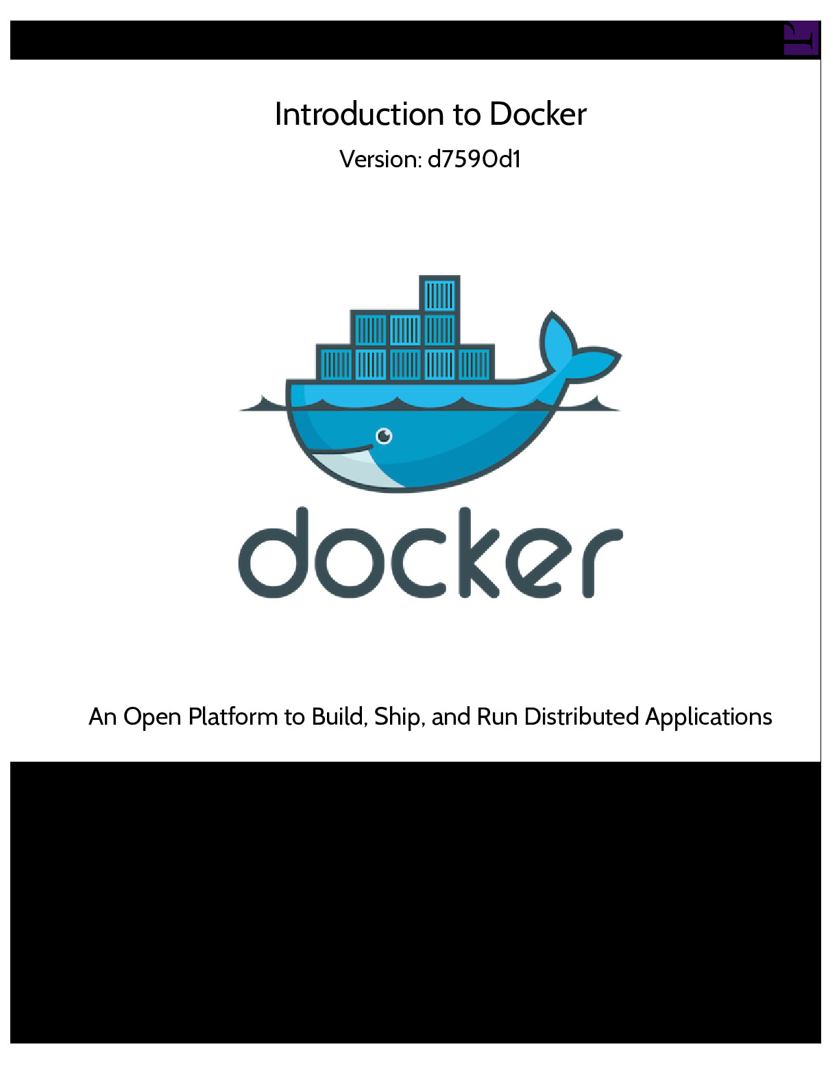 Introduction to Docker