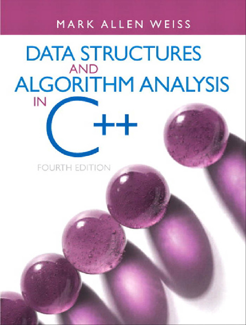 Data-Structures-And-Algorithm-AnalysisInCpp