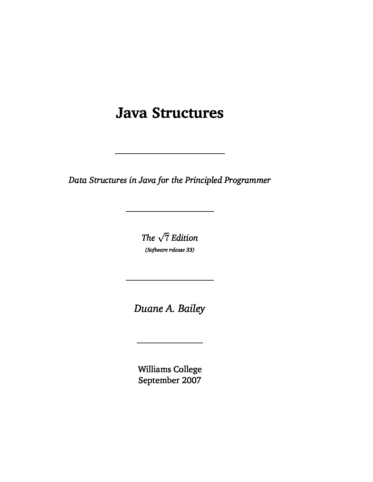 JavaStructures