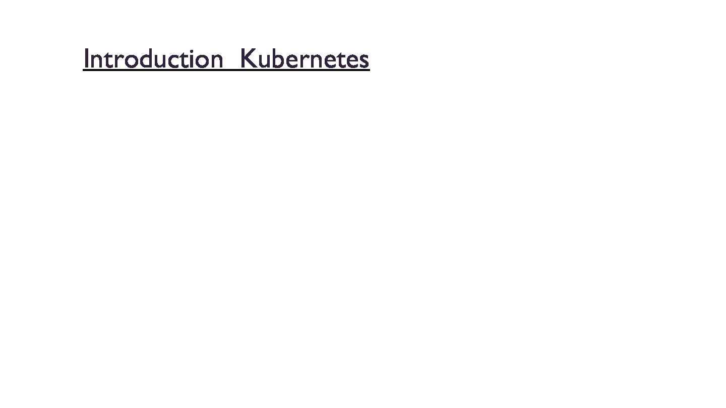 Kubernetes-1