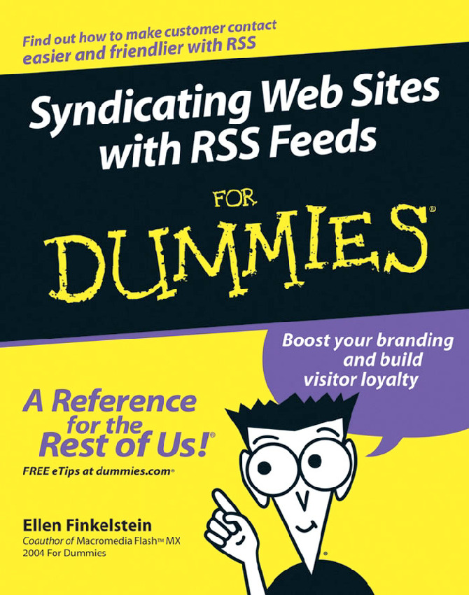 Syndicating Web Sites with RSS Feeds for Dummies