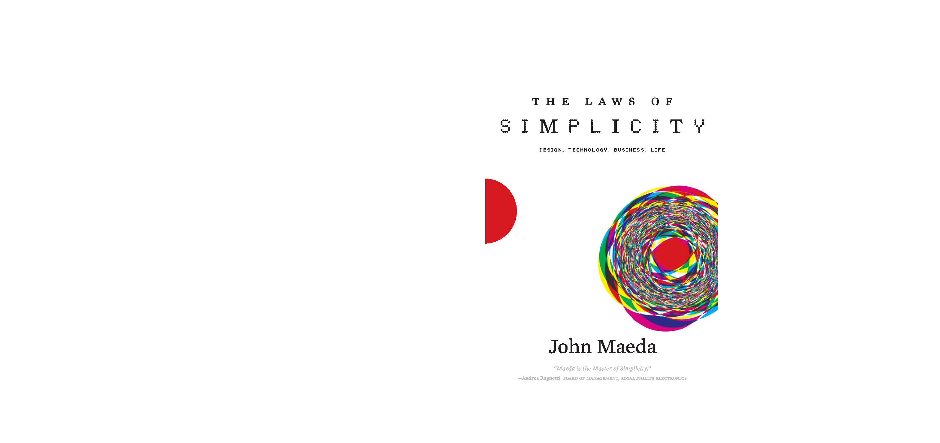 The Laws of Simplicity