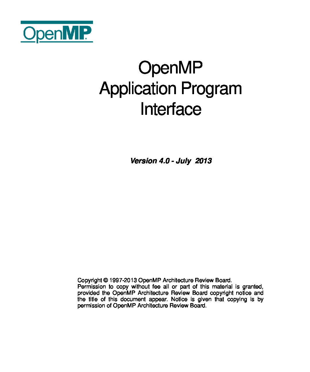 OpenMP4.0.0