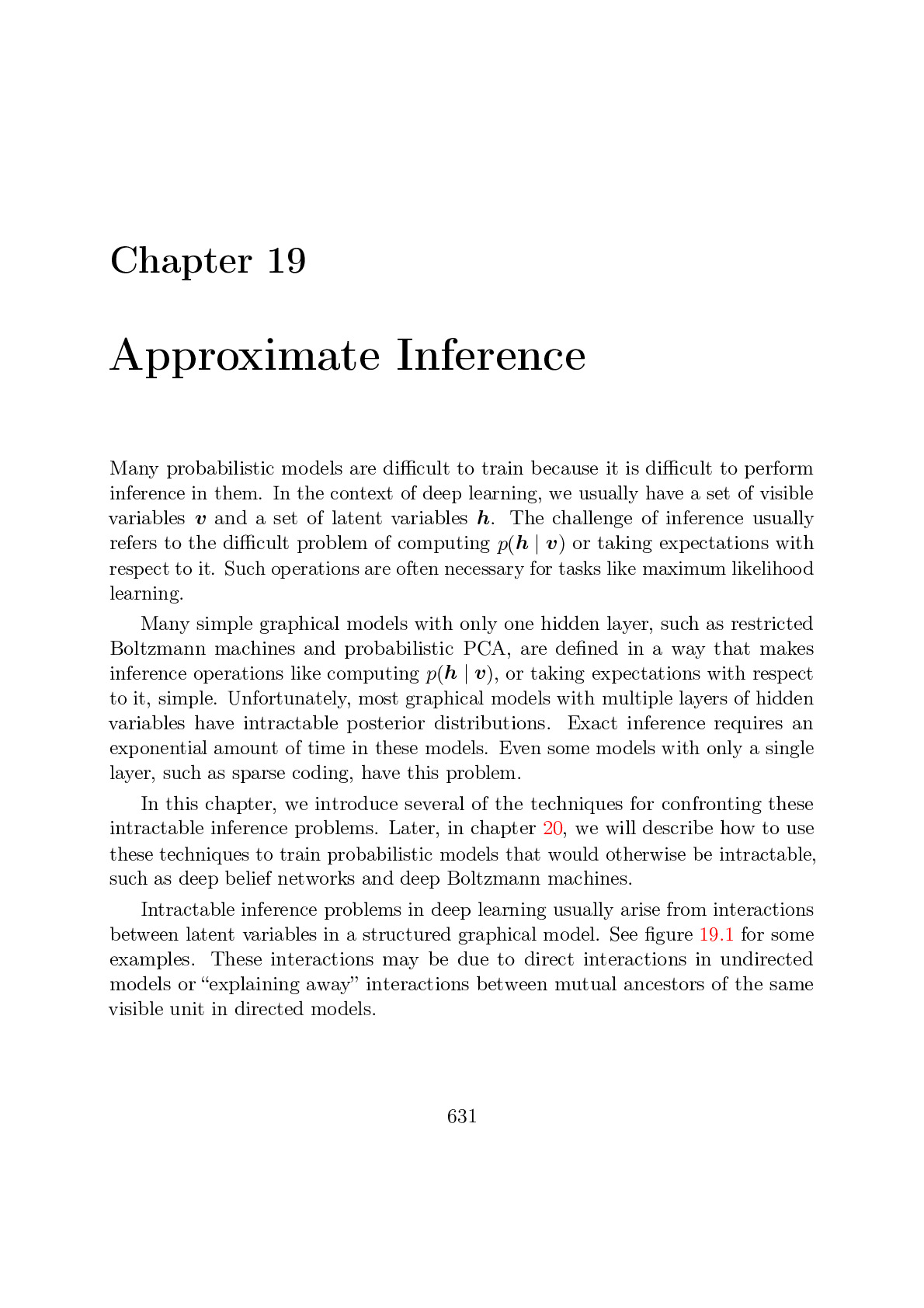 19 Approximate Inference