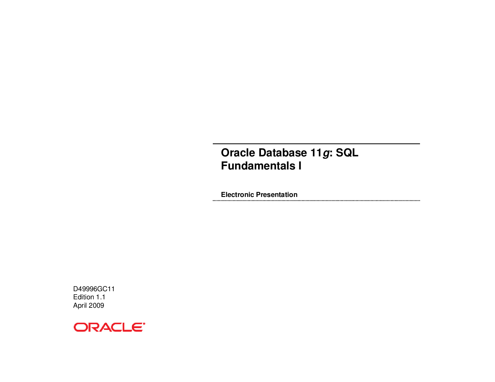 0121-oracle-database-11g-sql-fundamentals-course