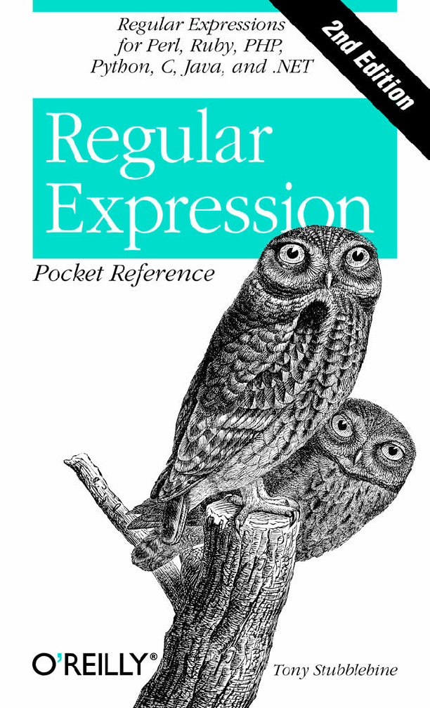 Regular Expression Pocket Reference