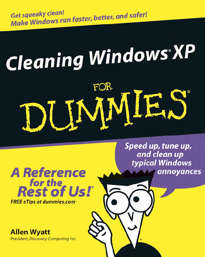 Cleaning Windows XP for Dummies