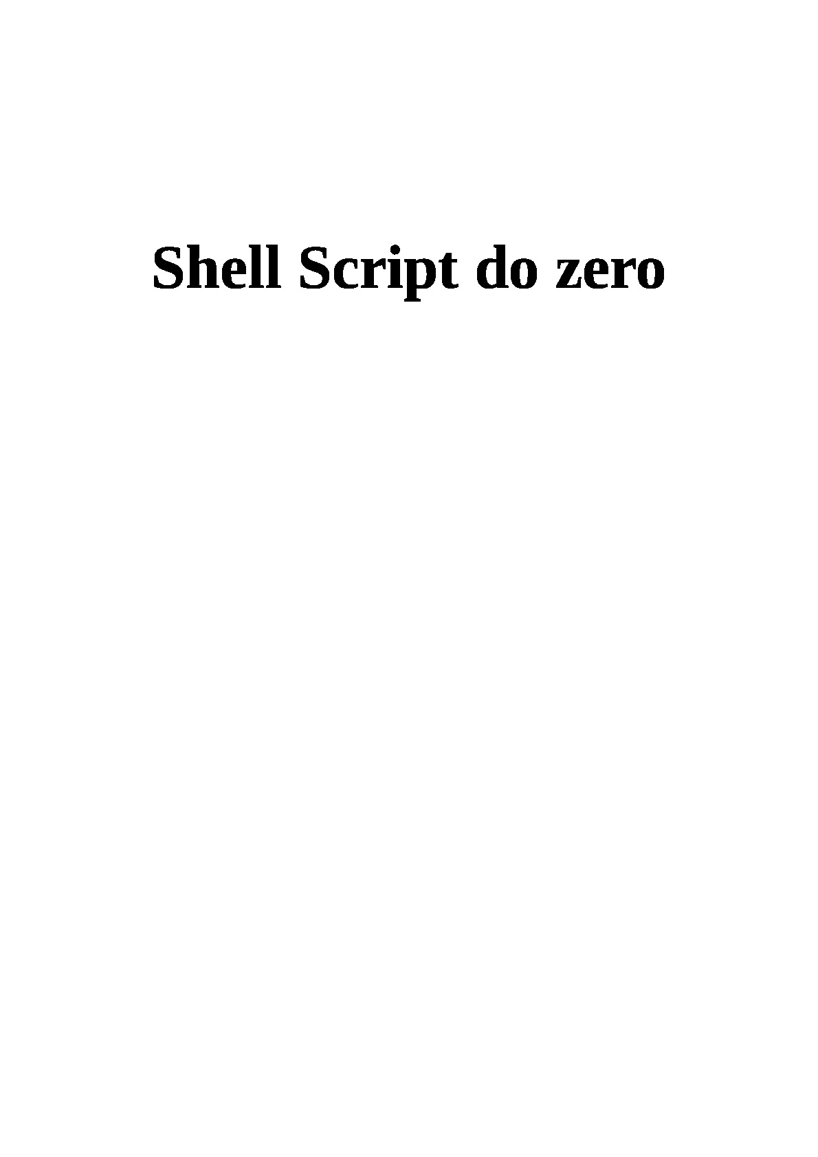 Shell Script do Zero