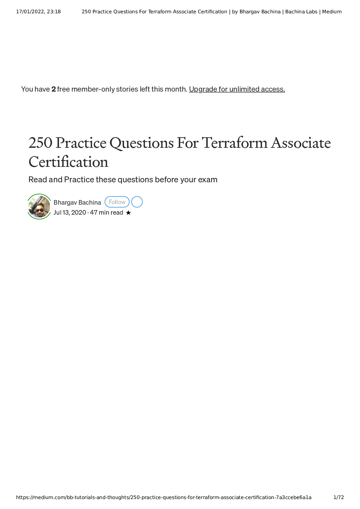 Terraform-Associate-Exam-Practice-questions