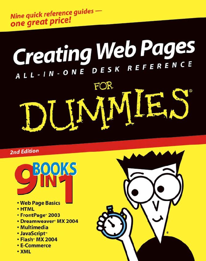 Creating Web Pages All-in-One Desk Reference for Dummies 2nd Edition