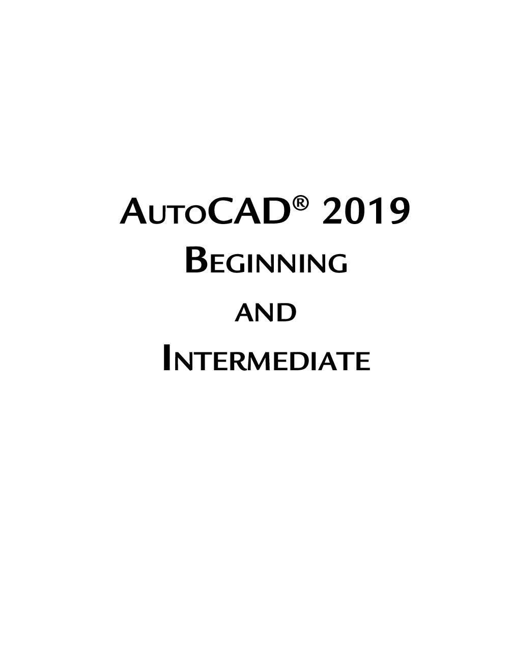 autocad2019beginningandintermediate