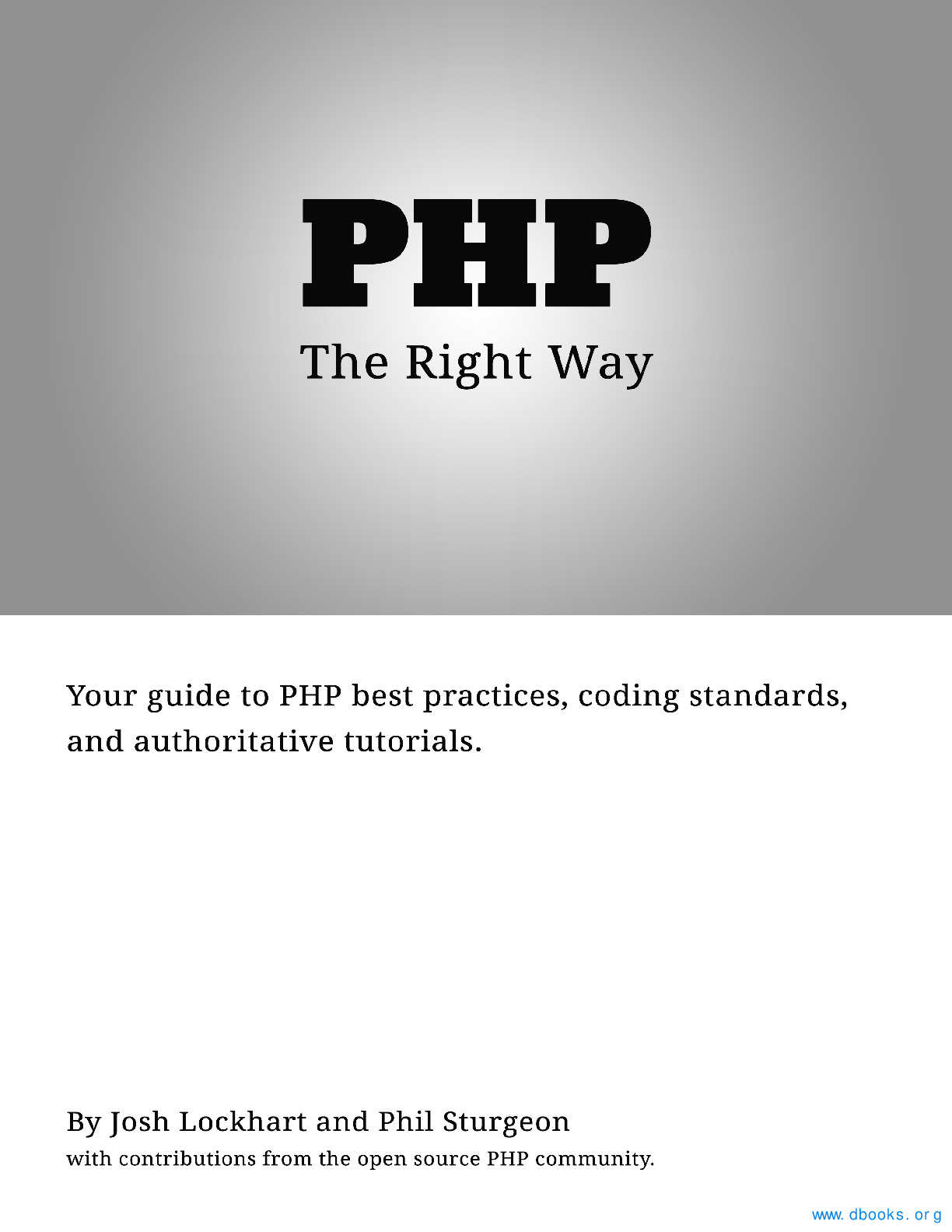 PHP_ The Right Way