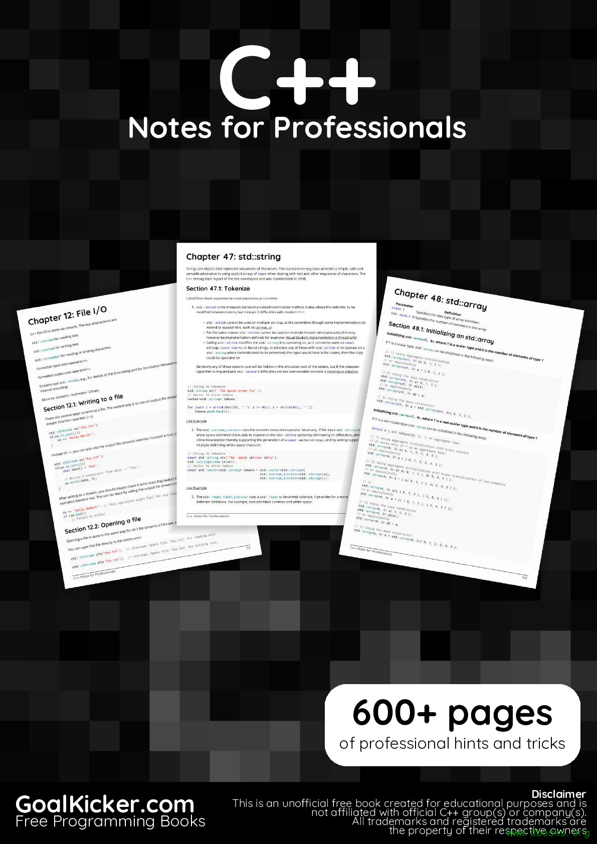 C   Notes for Professionals