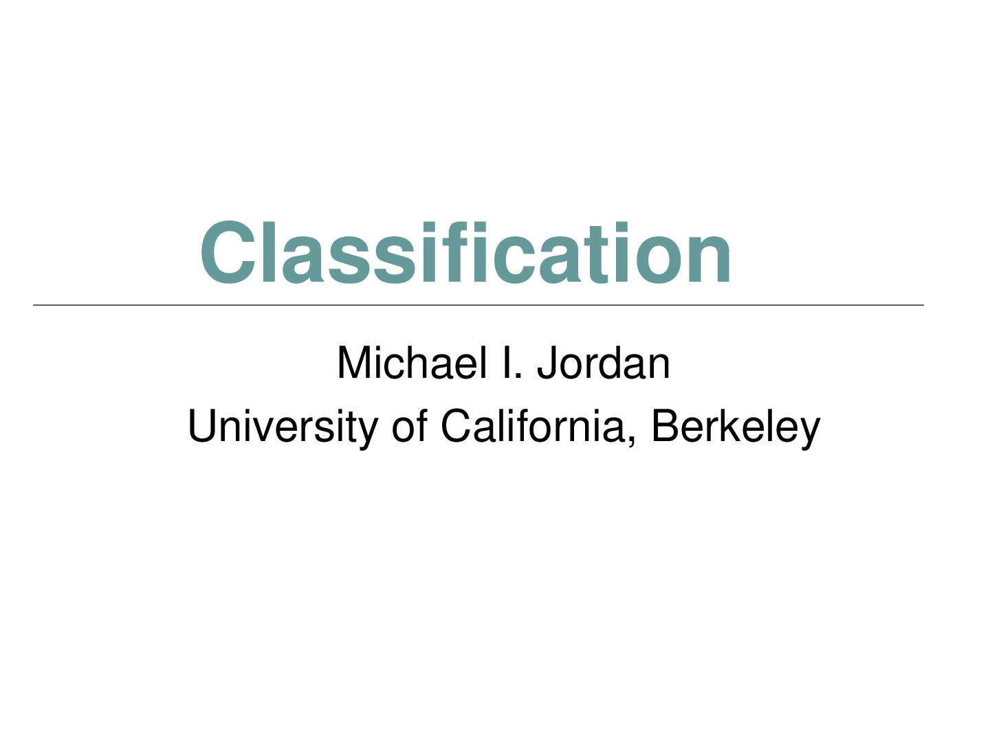 3[Sep 10]Classification [Michael Jordan]
